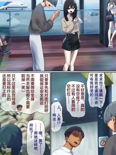 [Rogan个人翻译] [fest] 違う航空券を買ってしまい仕方なく貨物の人畜として乗ることに…