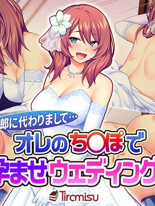 (同人CG集) [Tiramisu] 新郎に代わりまして…オレのち◯ぽで孕ませウェディング!