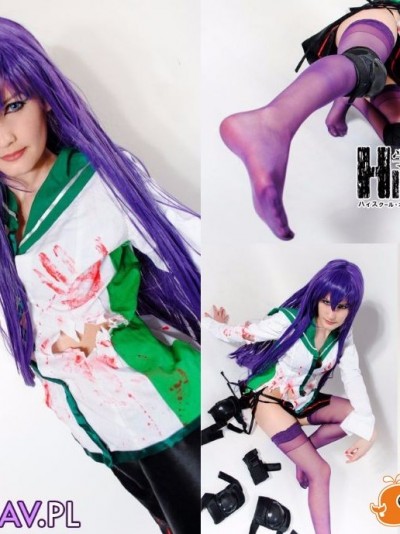 highschool od the dead - Saeko Busujima cosplay