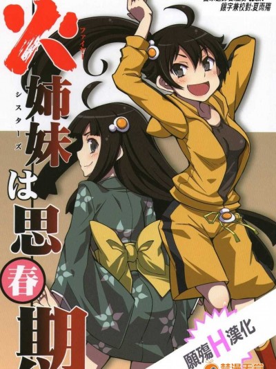(C84) [OVERALL (ゆーじ,じょに,おかち)] 火姉妹は思春期 (化物語)[願殤H漢化]